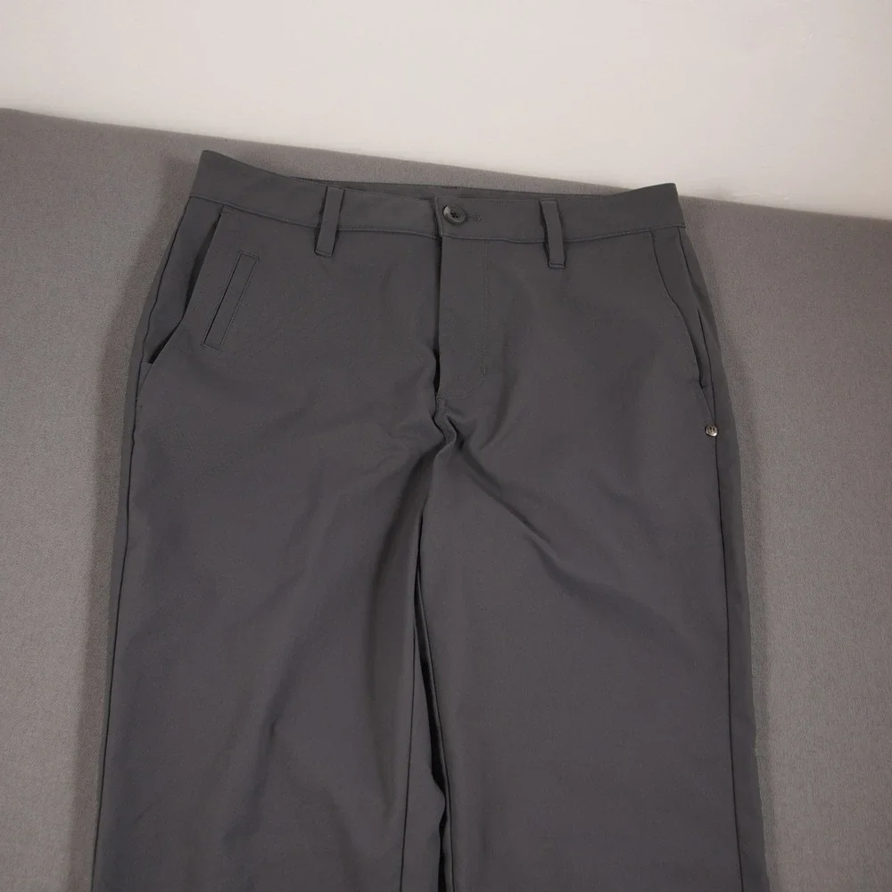 Vuori Meta Performance Golf Stretch Recycled Men Chino Pants 30 V4276 Tech Gray